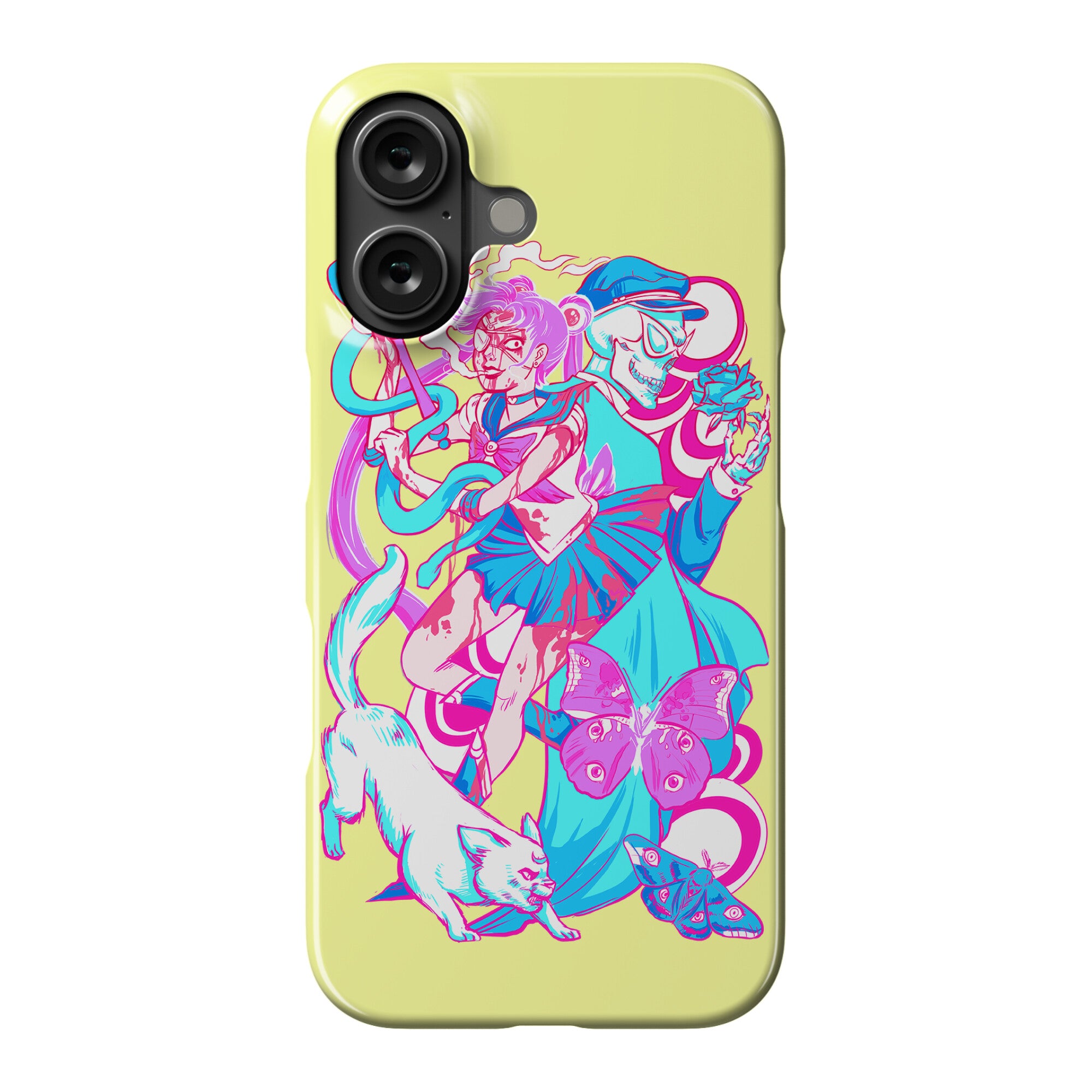 Rainbow Horror Senshi Parody Phone Case